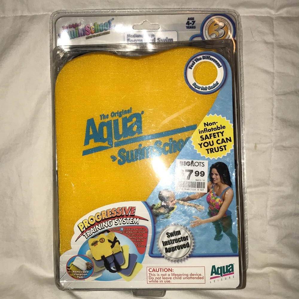 Aqua Swim School foam pad swim trainer